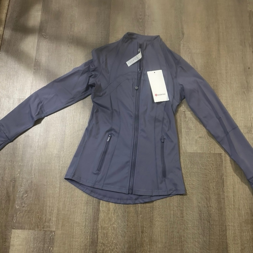 Size 4 lululemon purple define jacket